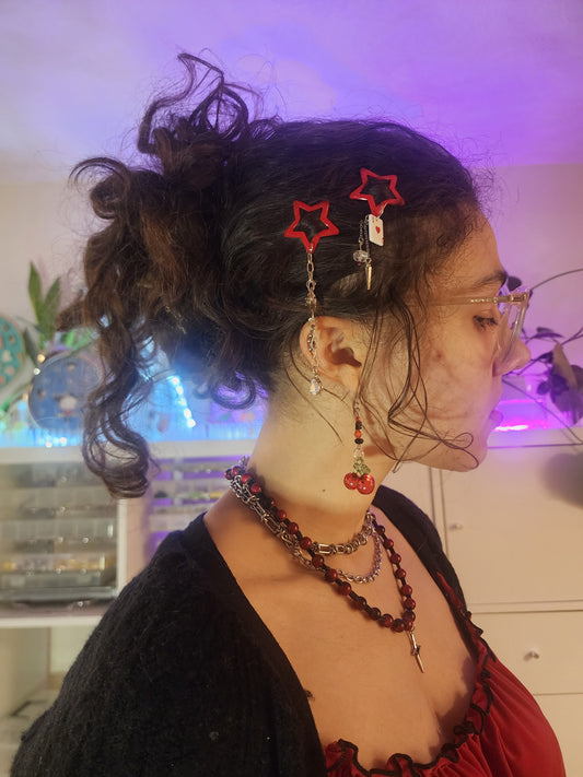 Cherry Dangle Earrings