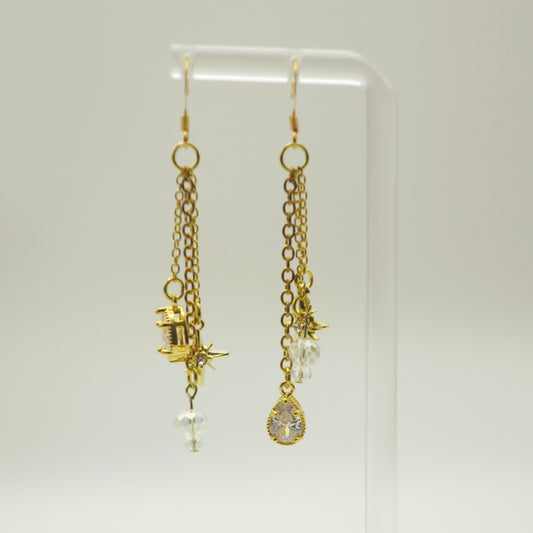 Ice Twinkle Dangle Earrings