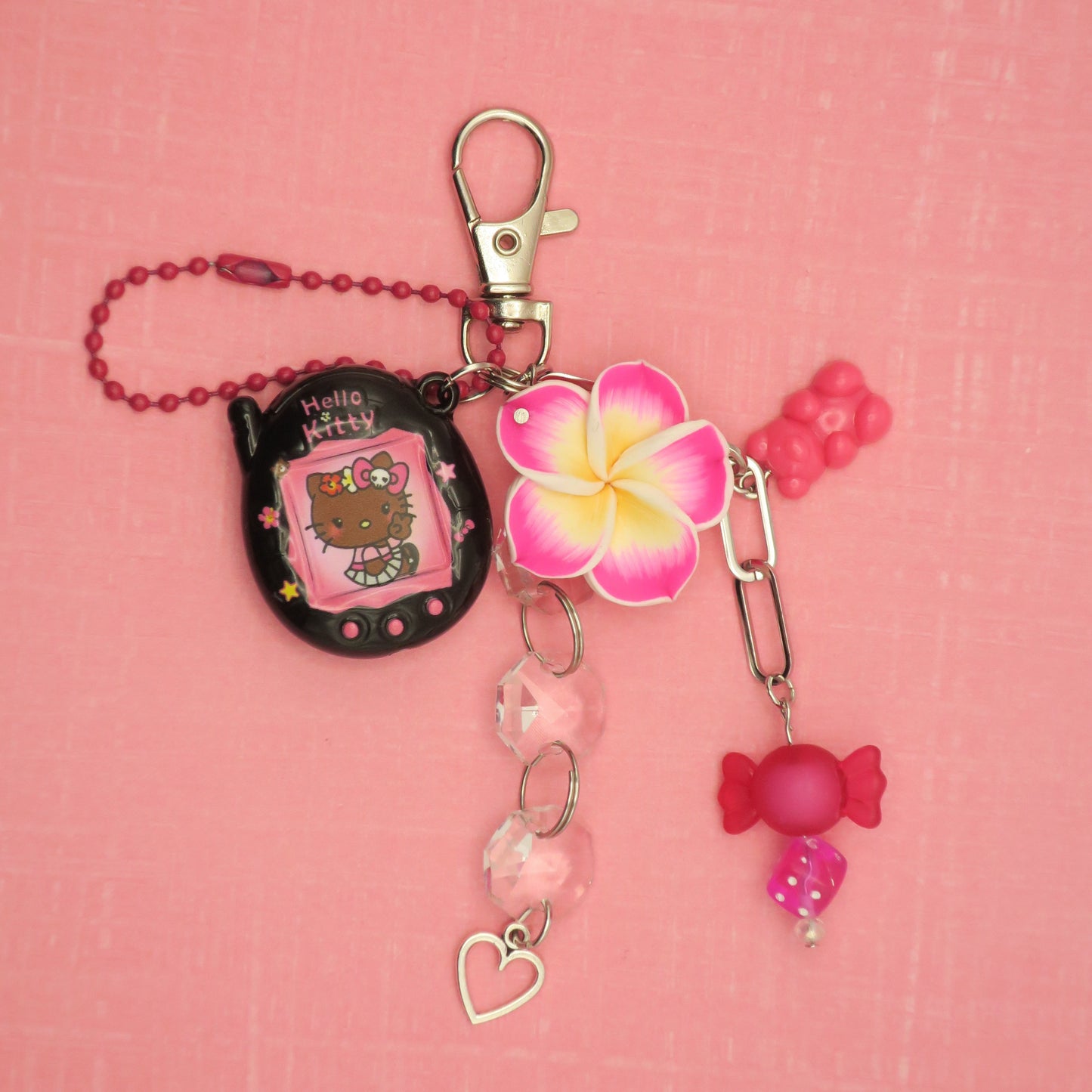 Kitty Tama Gyaru Keychain