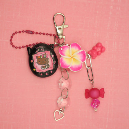 Kitty Tama Gyaru Keychain