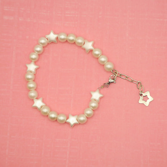 Pearl Star Bracelet