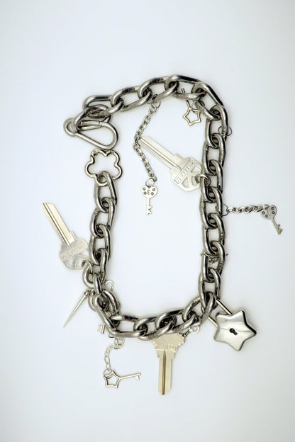 Key Star Locket Chain