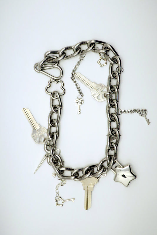 Key Star Locket Chain
