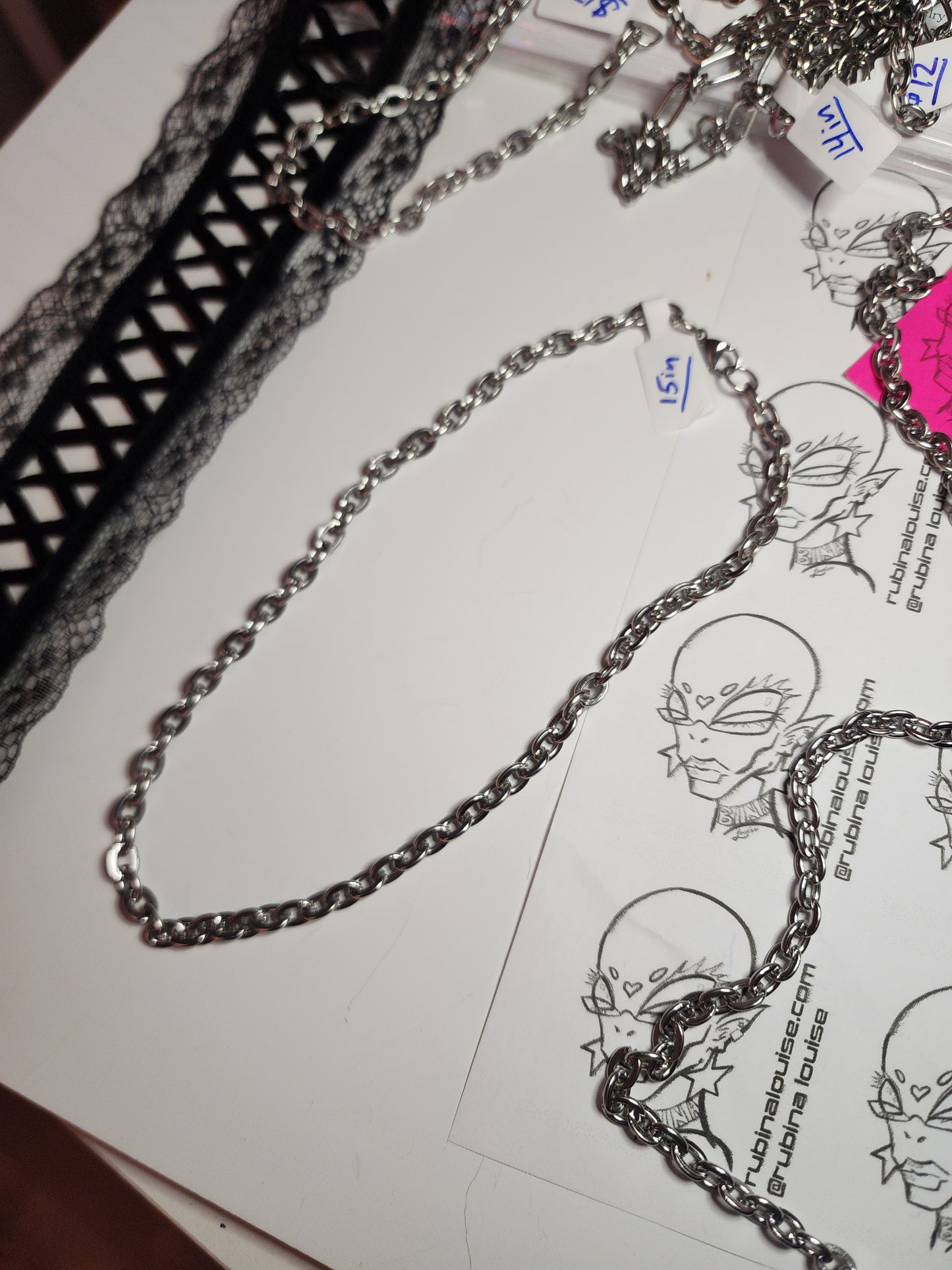 Stainless Steel Link Chain Necklace