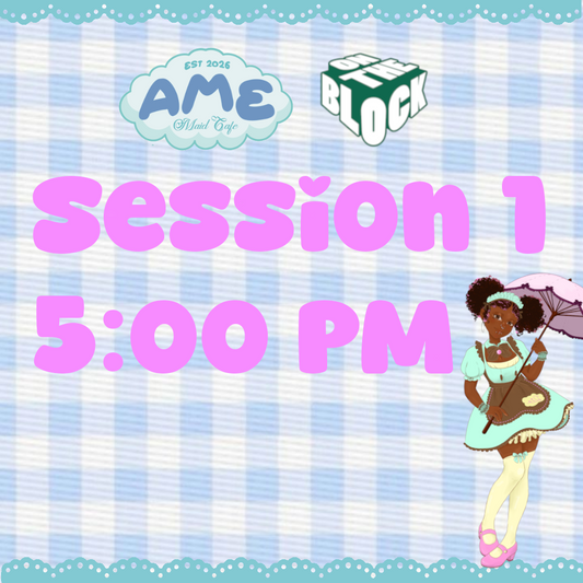 Reservations for Session 1; 5pm 11/08